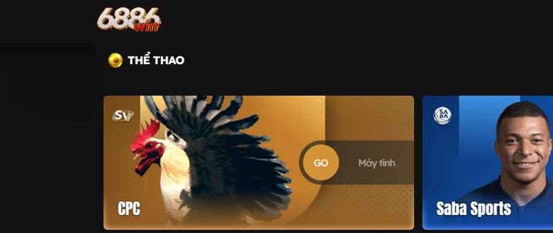 Luật chơi đá gà cựa sắt thomo tại 6886win