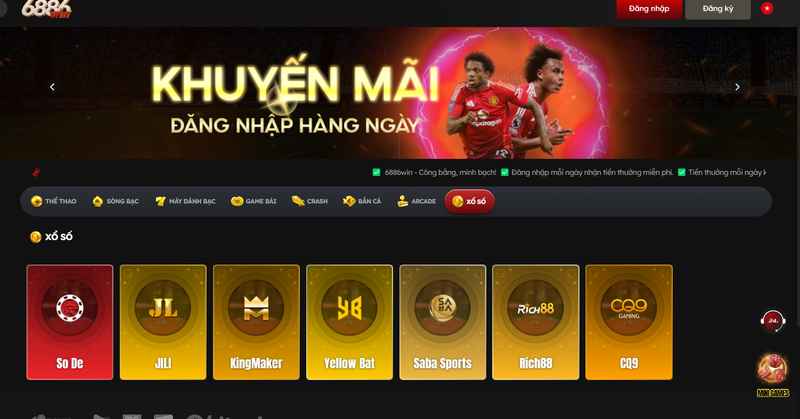 Giới thiệu cho người chơi đôi nét về xổ số 6886win
